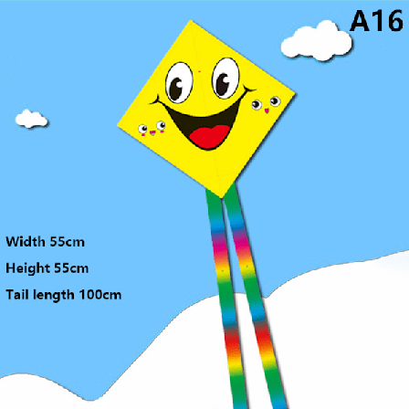 Barnegave firkantet Drager Flygende leker Drager for barn A