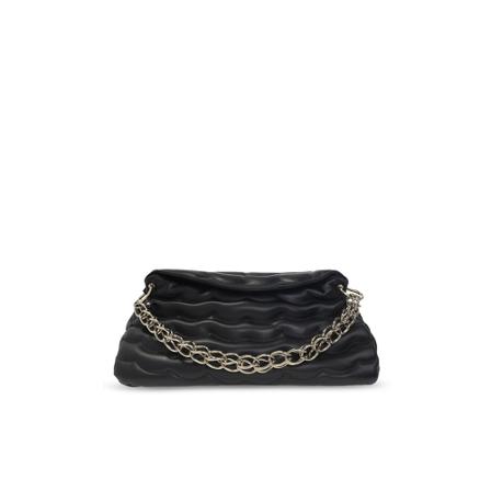 Chloé Juana chain Tas , Zwart , Dames , Maat: ONE Size Schoudertassen