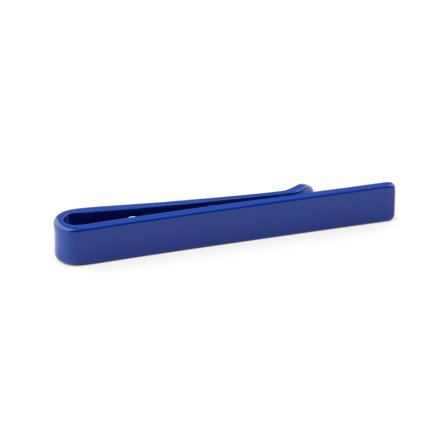 Royal Blue Short Tie Bar for Men - Tie clips for skinny ties
