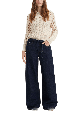 Levi's XL Straight Jeans Byxor Dam Blå W31/L31