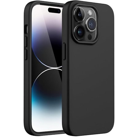 iPhone 14 Pro Matt Svart Skal