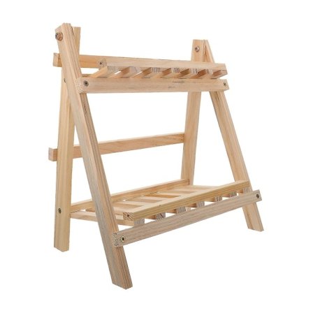 Plantestativ til haven, plantestativ, praktisk potteholder til indendørs og udendørs brug