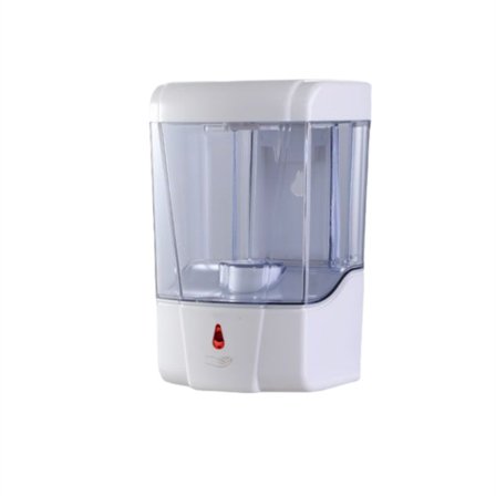 Automatisk såpedispenser for veggmontering, berøringsfri håndspritdispenser med smart infrarød sensor og anti-dryppdesign, batteridrevet for