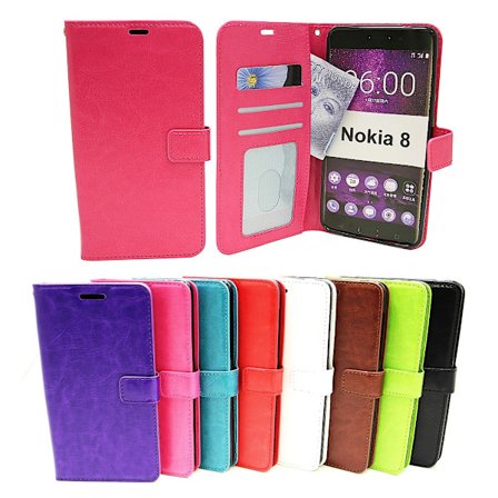 Crazy Horse Wallet Nokia 8
