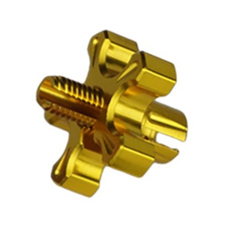 Motorcykel Koblingsjusteringsskrue Koblingskabeljustering GULD