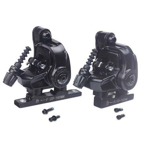 Vägcykel Skivbroms Flat Mount Mekanisk Dubbelsidig Aktivering Ok 160mm Fram Bak Cykel Cl