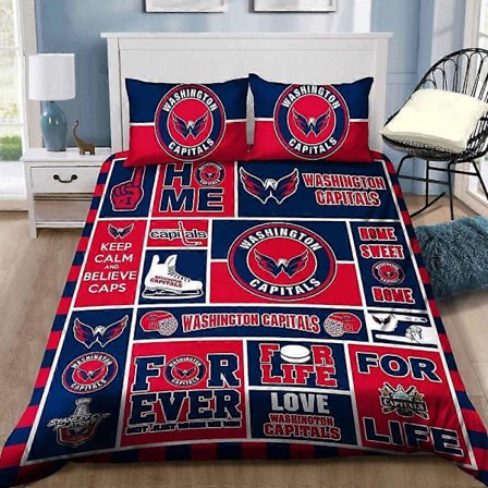 v5580 Sängkläder Washington Capitals 3 Påslakanset Super Sovrumsinredning Sängkläder IU5580