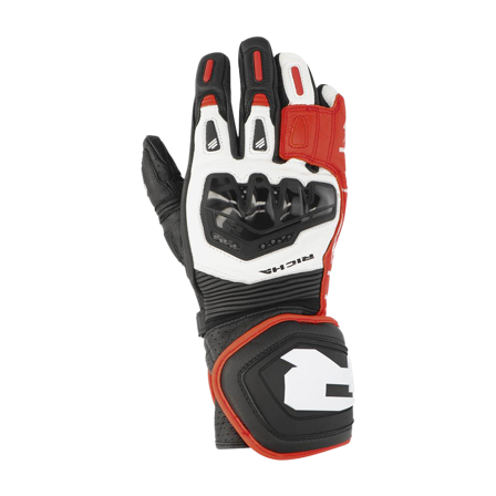 Motorhandschoenen Richa Stradale Rood/Wit/Zwart XXXL