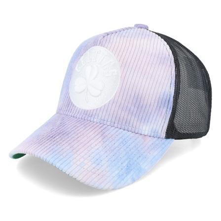 Mitchell & Ness - Boston Celtics Spring Time Cord Multi/Black Trucker Trucker Black Cap - NBA @ Hatstore