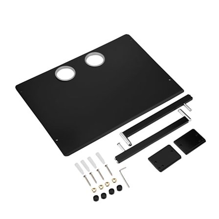 Solid Set-top Box Brakett Aluminiumlegering 4KG Belastningsvekt Veggmontert Hylle for Set Top Box