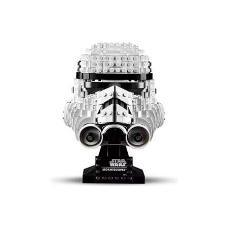 Star Wars Stormtrooper Hjälm MOC Byggkloss Set Star Wars Monteringsklossar