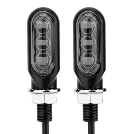 Motorcykel Sikkerheds LED Blinklys Sekventiel Animation Vandafvisende Lampe