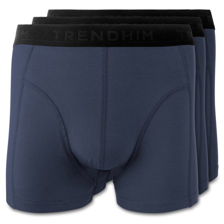 M - FreeFeel | 3-Pack Μπλε Ρουαγιάλ Μποξεράκια Briefs από Μπαμπού for Men