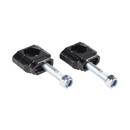 Attacchi Manubrio Renthal 28,6 mm Neri - Yamaha YZ 125 X 2020-2020