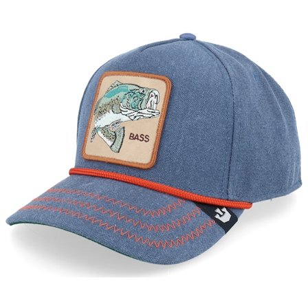 Goorin Bros. - Ble adjustable Czapka Z Daszkiem - Big Ass Duck All Over Duck Denim A-Frame Adjustable @ Hatstore