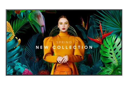 Samsung QM55C QMC Series - 55" Klasse (54.6" synlig) LED-bakgrunnsbelyst LCD-skjerm - Crystal UHD - 4K - for intelligent skilting