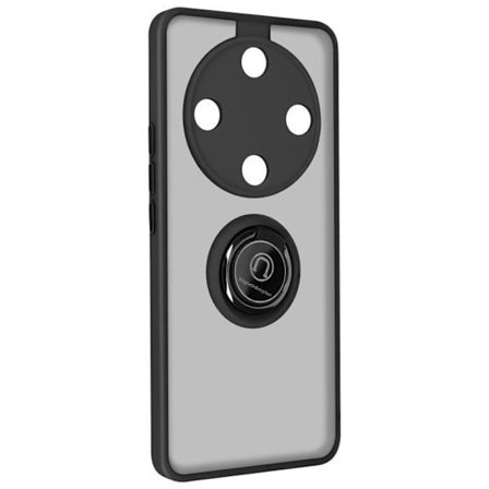Fodral till Honor Magic 6 Lite 5G - AVIZAR - Metal Ring Support Funktion Svart