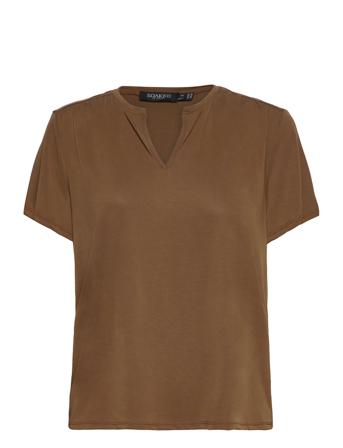 Slcramer Top Ss Brown Soaked In Luxury