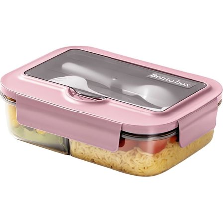 Delt Matboks, 1400ml, Rosa