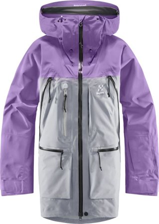 Haglöfs Vassi Gore-Tex Pro Jacket Women's Women unlined ski jackets Purple XL