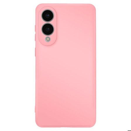 Coque til Galaxy S25 Edge Soft-Touch i Semi-Rigid Silikone Rosa