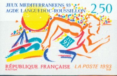 Frankrig 1993 - YT 2795a - Utakket - Postfrisk