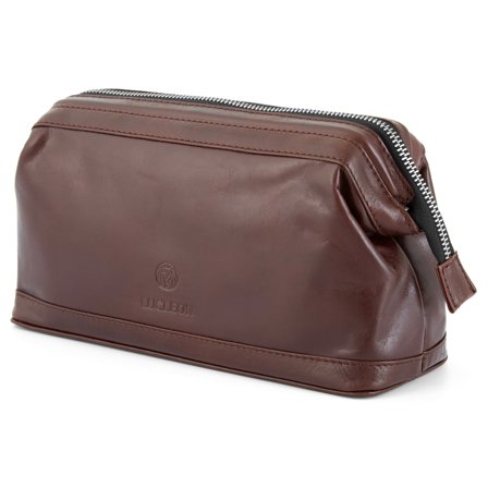 Brown Tommy Jasper Wash Bag for Men - Toiletry bags
