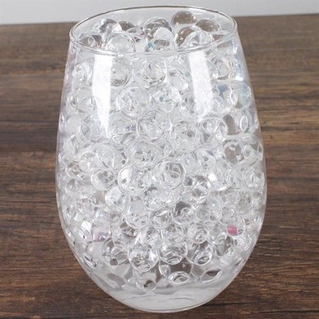 Ofärgade vattenpärlor – storpack med 600 st för dekoration och fest