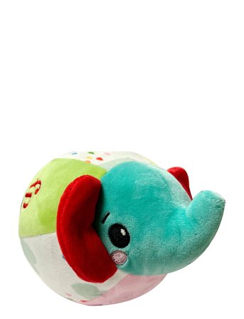 Barbo Toys Animal Bell Ball - Elephant - Multi/patterned - ONE SIZE