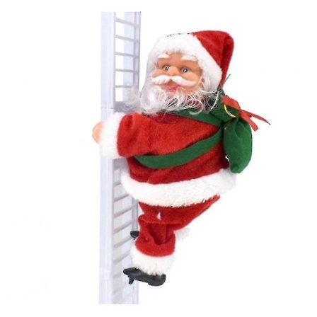 Jultomte Klättrar i Stege Julleksaker Juldekorationer Julklappar #yg