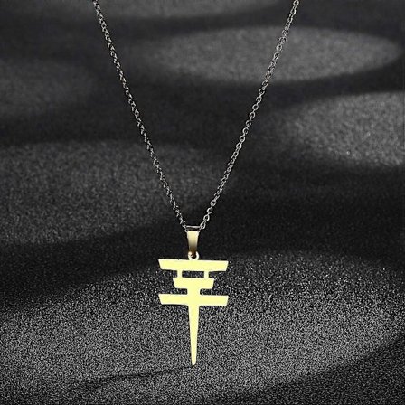 Tokio Hotel Vedhæng Halskæde til Mænd Kvinder, Kpop Rustfrit Stål Krave, Koreansk Mode Smykke Choker