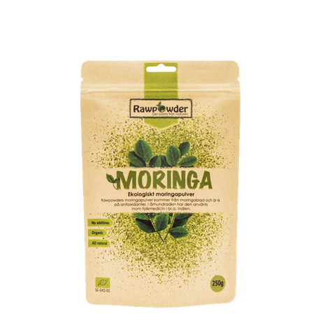 Rawpowder Ekologiskt Moringapulver 250 g