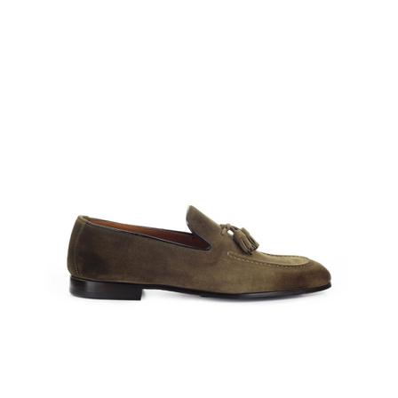 Doucal's, Tels Loafers Bruin, Heren, Maat:42 EU,suede