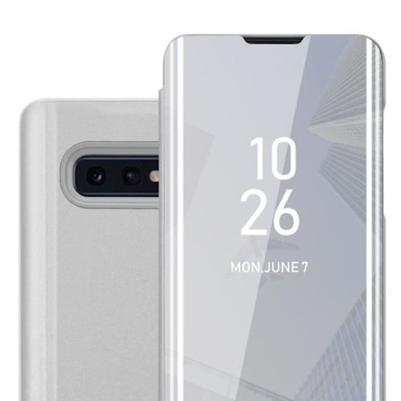 Coque för Samsung Galaxy S10e i AGAT SILVER Skyddsomslag med spegel