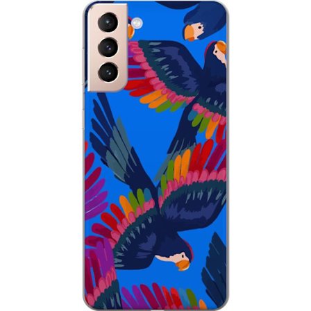 Kompatibelt Mobilskal till Samsung Samsung Galaxy S21 Fåglar