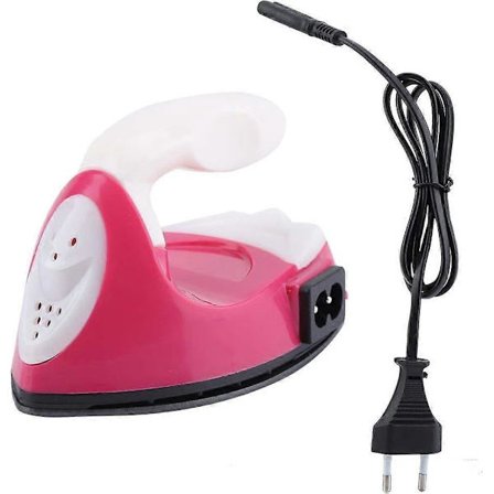 Bærbar Mini Dampstrygejern til Tøj DIY Kunst og Håndværk