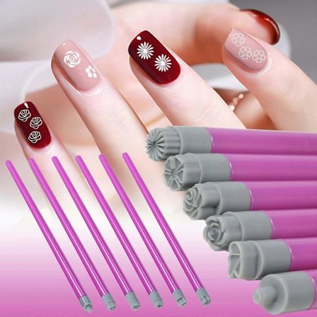 Vackra och nageldesignmönster, bekväma och snabba att använda Flye2914