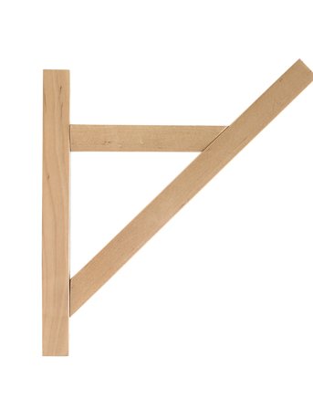 NUD Collection | Bracket Natural | 20X2X21CM