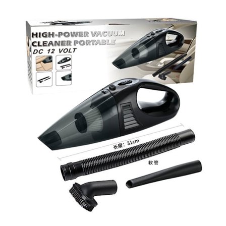 Genopladelig trådløs håndstøvsuger Kraftig bilstøvsuger med flere dyser
