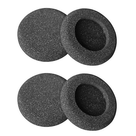 4 kpl korvapehmustet pehmeästä sienestä Plantronics H251/h251n/hw251n/h261n/h51/hw291n/sp11/hw111n -kuulokkeisiin