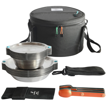 Full-Windsor Magware Bowls-Plates Full Set For 5