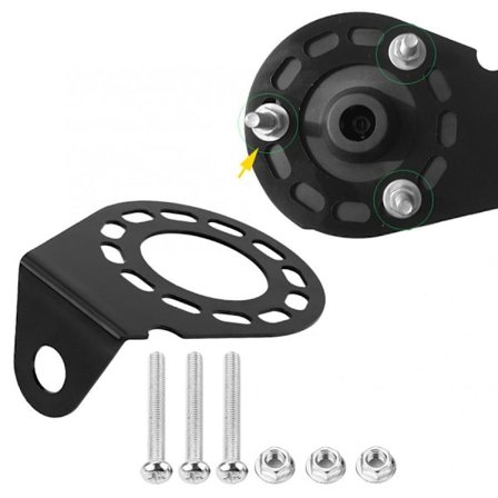 Tilhengerfestebrakett, metallbrakett for 7-pins 13-pins campingvogn tilhengerfesteuttak