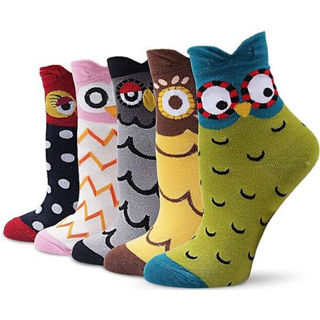 Sokker Morsomme og søte dyresokker Katt hund sokker Bomull casual damesokker Damegaver