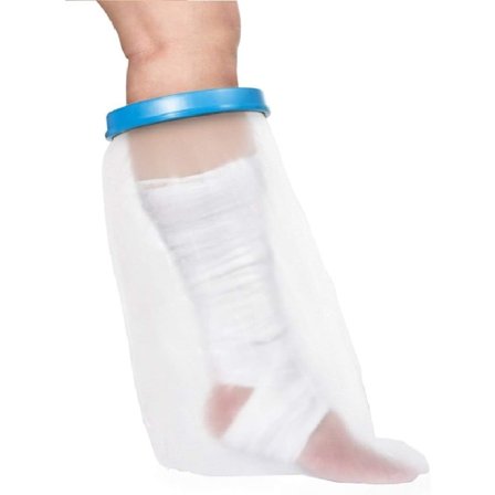 100% Vandtæt Gipsbeskytter til Brusebad, Genanvendelige Beskyttere til Ben og Fod