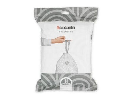 BRABANTIA Avfallspåsar H 50-60L 40/fp - Lyreco - Städ och hygien - Påsar och säckar - Papperskorgspåsar