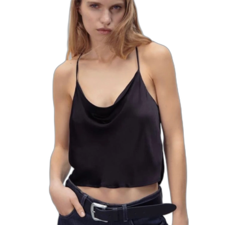 Satintopp smala band