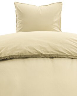 Pussilakana yksivärinen Humble 2 osaa Keltainen