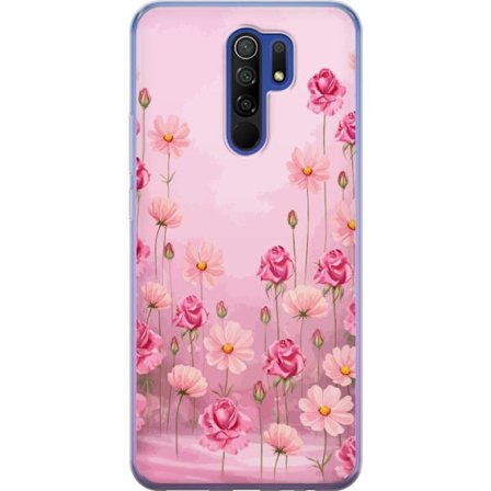 Yhteensopiva Puhelinkuori Xiaomi Redmi 9 Petal Reverie Soft Blush