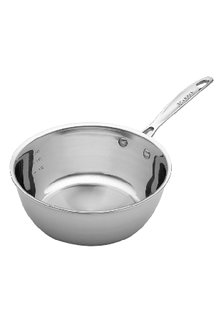 Scanpan Sauteuse 2,7 l Kastruller & grytor Silver 22 CM