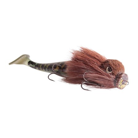 Miuras Mouse Pig Shad, 26cm. 115g - Baby Brown